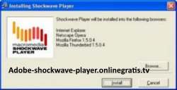 Adobe shockwave player